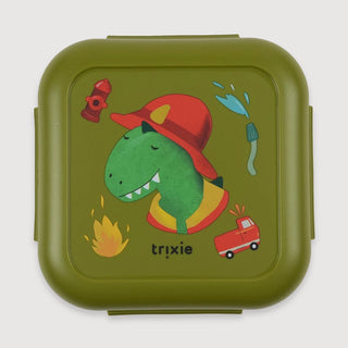 Snack Box with Clips Fireman Mr. Dino
