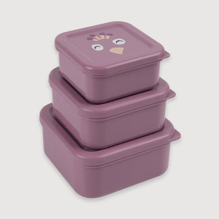 Snack Box Nesting 3pcs Mrs. Peacock