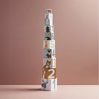 1-10 Paper Cubes