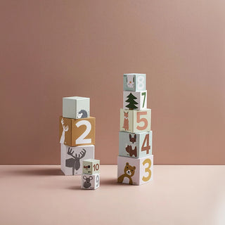 1-10 Paper Cubes