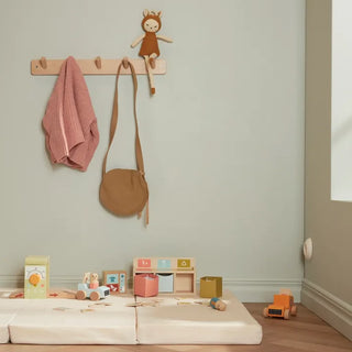 Off-White Foldable Play Mat
