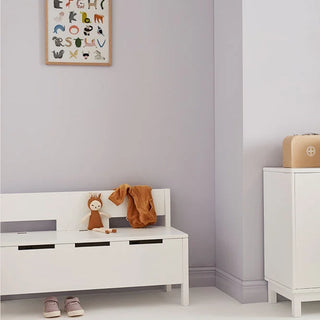 White Sofa with Storage