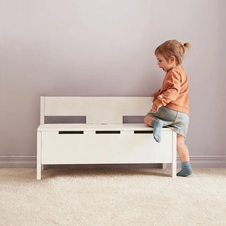 White Sofa with Storage