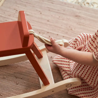 CARL LARSSON Orange-Red Rocking Horse