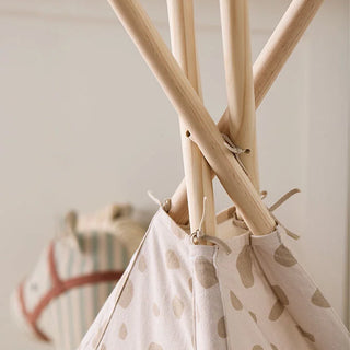 Play Tipi Tent with Dot Pattern