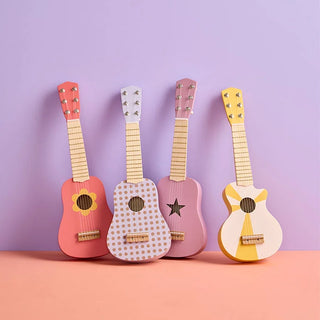 Dark Pink Guitar