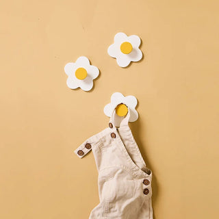 White Flower Hook 3 pieces