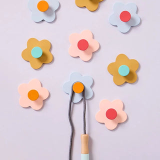 Multicolor Flower Hook 3 pieces
