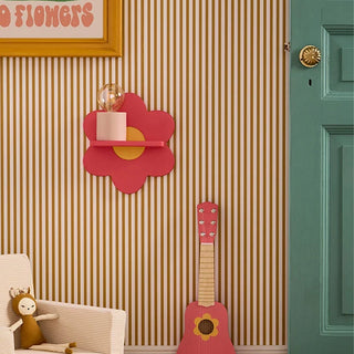Pink Flower Shelf