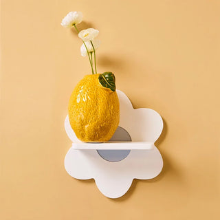 White Flower Shelf