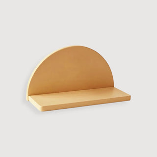 Mustard Circle Shelf