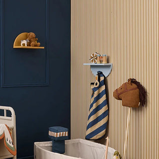 Mustard Circle Shelf
