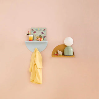 Light Blue Circle Shelf