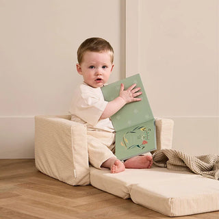 Off-White Foldable Armchair
