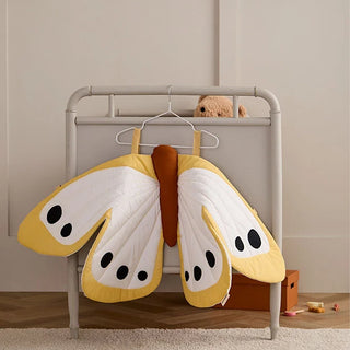 Yellow Maxi Butterfly Dress-Up