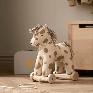 Dotty Pull Along Horse