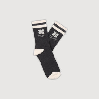 Dark Grey Melange Socks