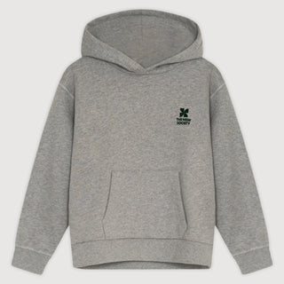 Mid Grey Melange Hoodie