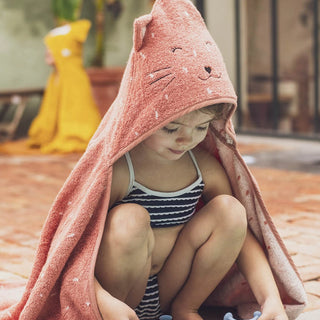 Mrs. Cat Hooded Towel 70x130cm