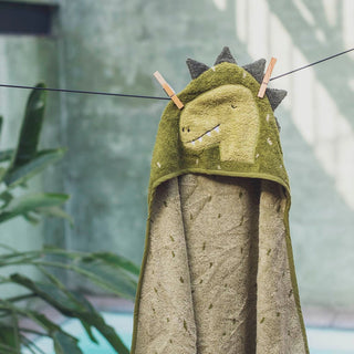 Mr. Dino Hooded Towel 70x130cm