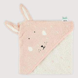 Mrs. Rabbit Hooded Towel 75x75cm