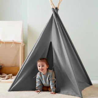 Grey Play Tipi Tent