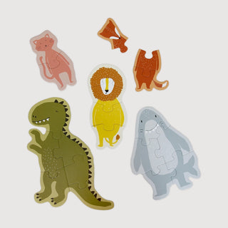 Puzzle Box Big and Small Animals