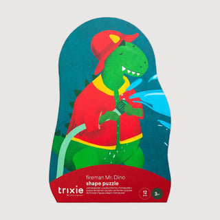 Mr. Dino Fireman Shape Puzzle 12 Pieces
