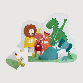 Animal Friends Shape Puzzle 12 Pieces