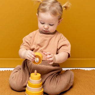 Mr. Lion Wooden Stacking Toy