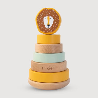 Mr. Lion Wooden Stacking Toy