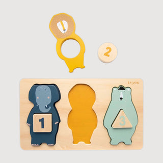 Wooden Counting Puzzle