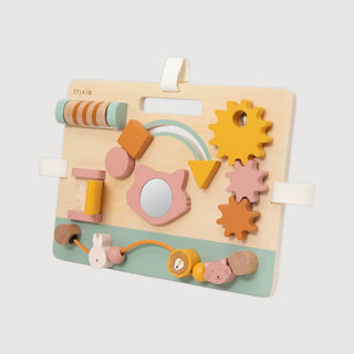 Mrs. Cat Wooden Activity Panel