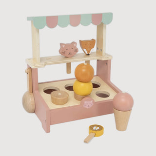 Wooden Ice Cream Shop