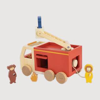Wooden Fire Truck