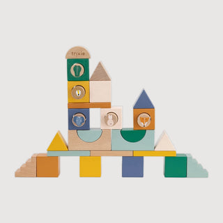 Wooden Block City 31 Pieces