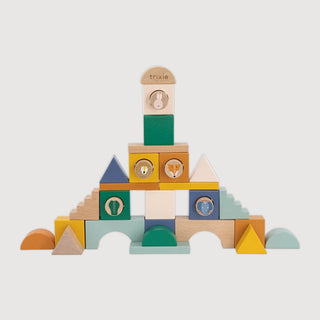 Wooden Block City 31 Pieces
