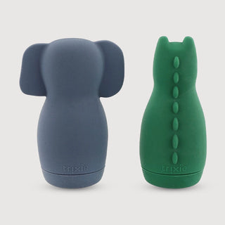 Mrs. Elephant & Mr. Crocodile Bath Toy Squeezy Animals