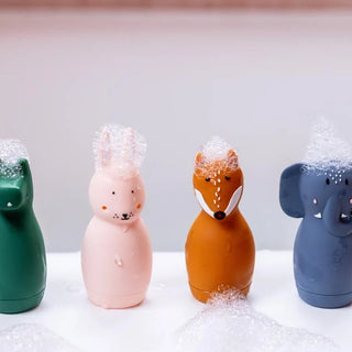 Mrs. Rabbit & Mr. Fox Bath Toy Squeezy Animals