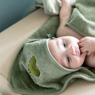 Aura Dino Hooded Towel 75x75cm