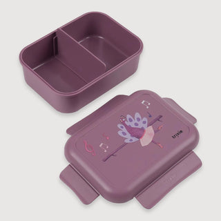 Lunch Box with Clips Ballerina Mrs. Peacock