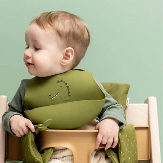 Mr. Dino Silicone Bib 2 Pack