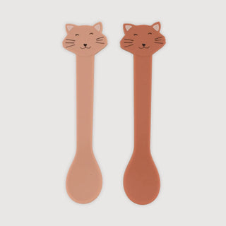Mrs. Cat Silicone Spoon 2 Pack