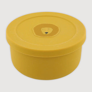 Mr. Lion Silicone Snack Box with Lid