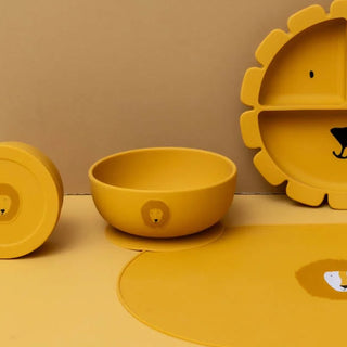 Mr. Lion Silicone Bowl with Suction