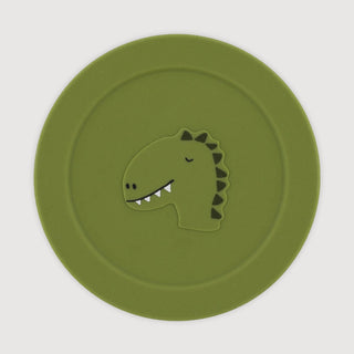 Mr. Dino Silicone Snack Box with Lid