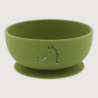 Mr. Dino Silicone Bowl with Suction