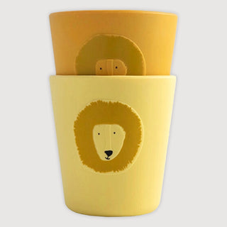 Mr. Lion Silicone Cup 2 Pack