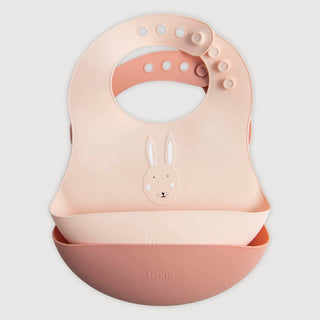 Mrs. Rabbit Silicone Bib 2 Pack