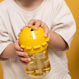 Mr. Lion Tritan Spill Proof Straw Bottle